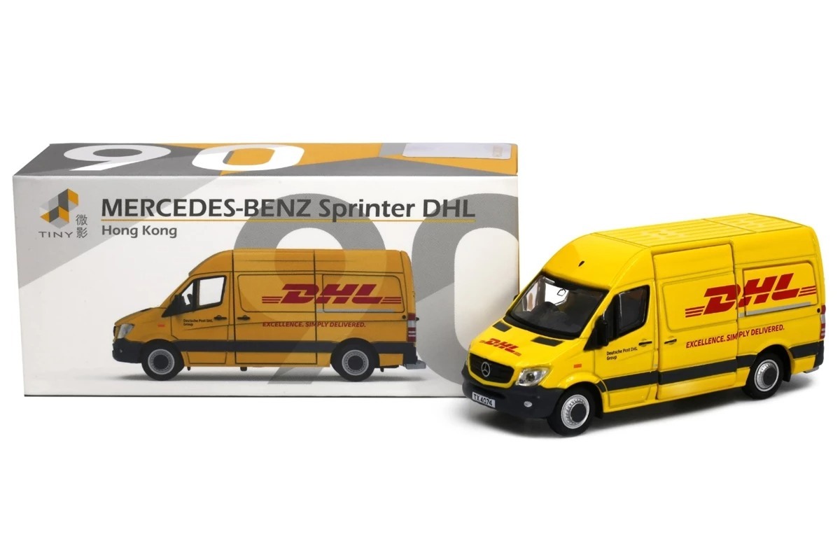 Tiny 微影 城市 合金車仔 - 平治 Sprinter DHL