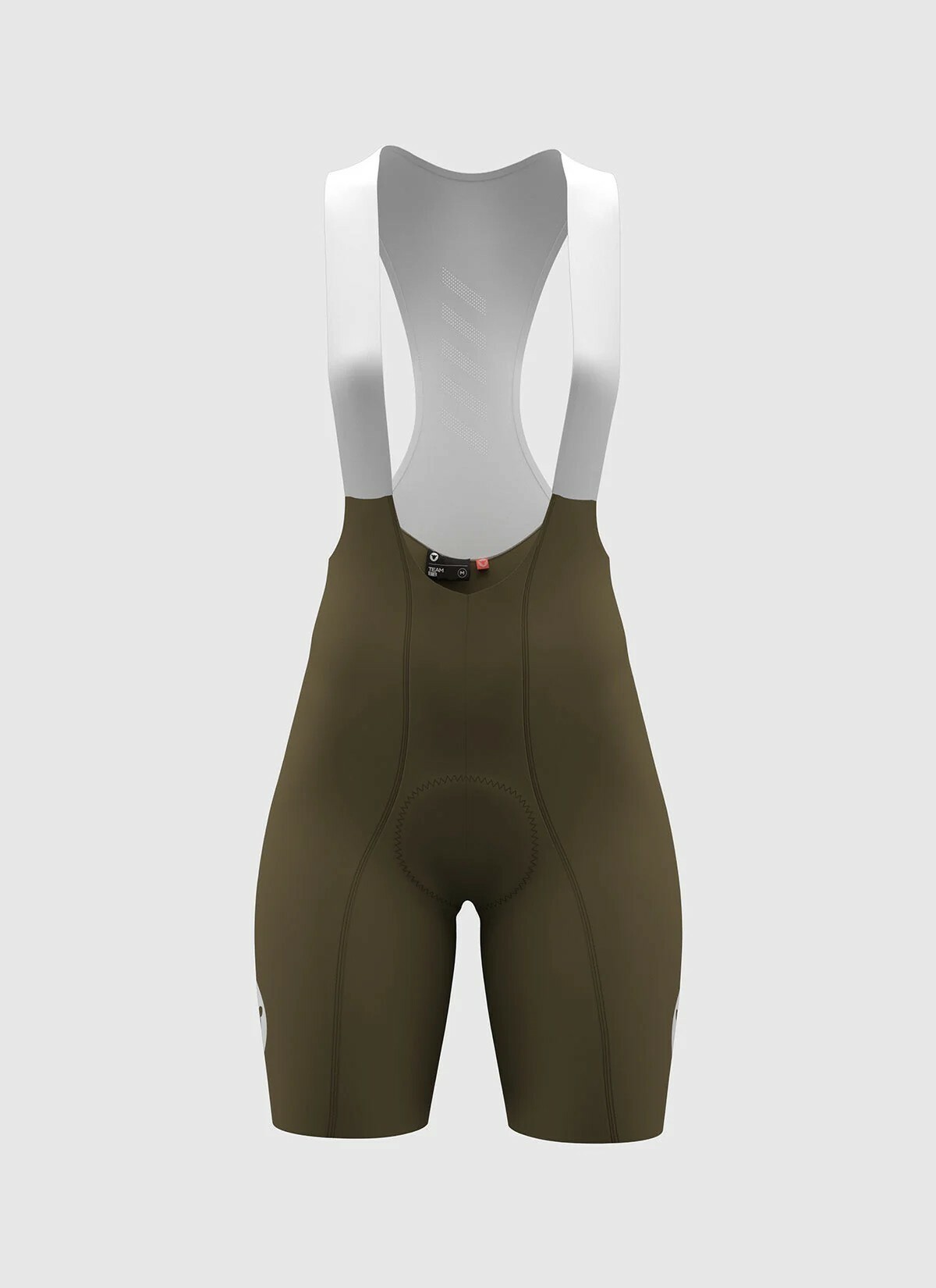 Black Sheep 黑羊 女款車褲 Team 7" Bib Shorts Military Olive /橄欖綠