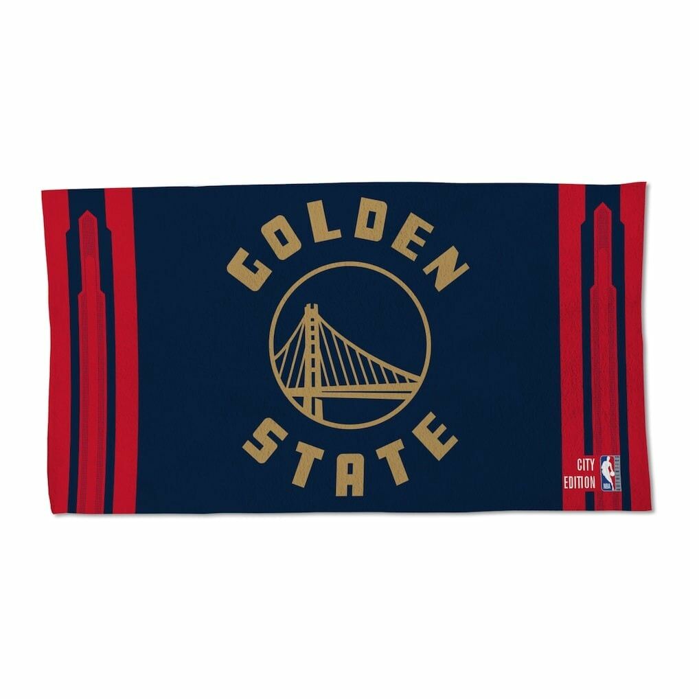 WinCraft 金州勇士隊 2025 城市版 22" X 42" 場邊毛巾