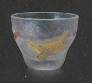 日本お正月にも十二生肖玻璃杯(豬) (日本製)