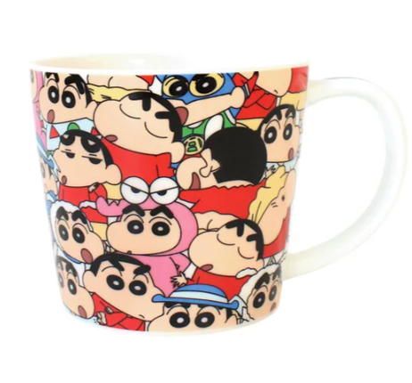 日本蠟筆小新瓦杯 (非日本製)