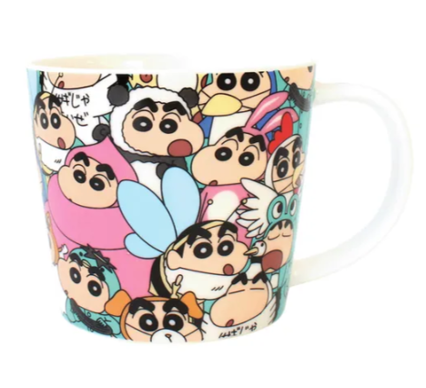 日本蠟筆小新瓦杯 (非日本製)