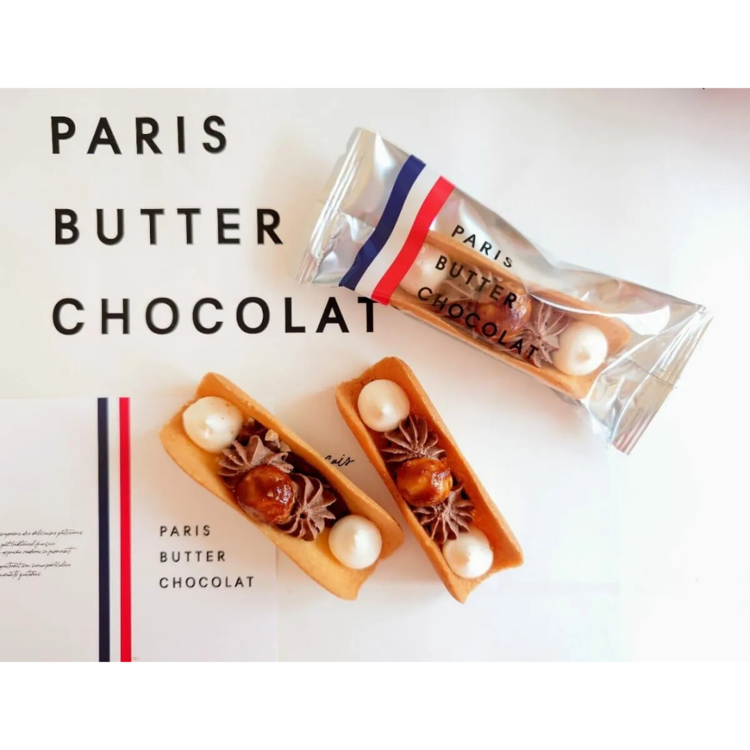 日本直送 🇯🇵  Paris Butter Chocolat 朱古力奶油脆餅 [8件入/12件入]