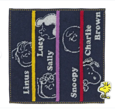 日本SNOOPY方巾25x25 (非日本製)
