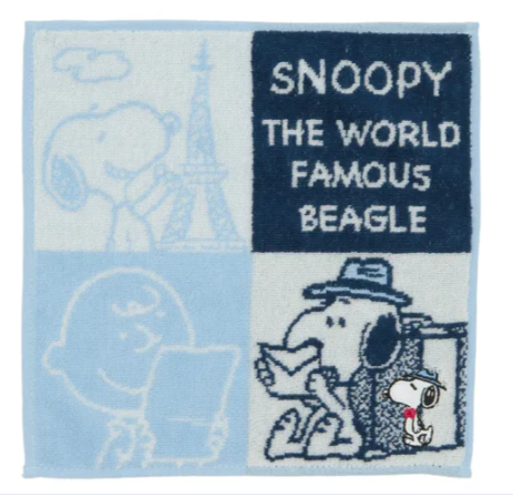 日本SNOOPY方巾25x25 (非日本製)