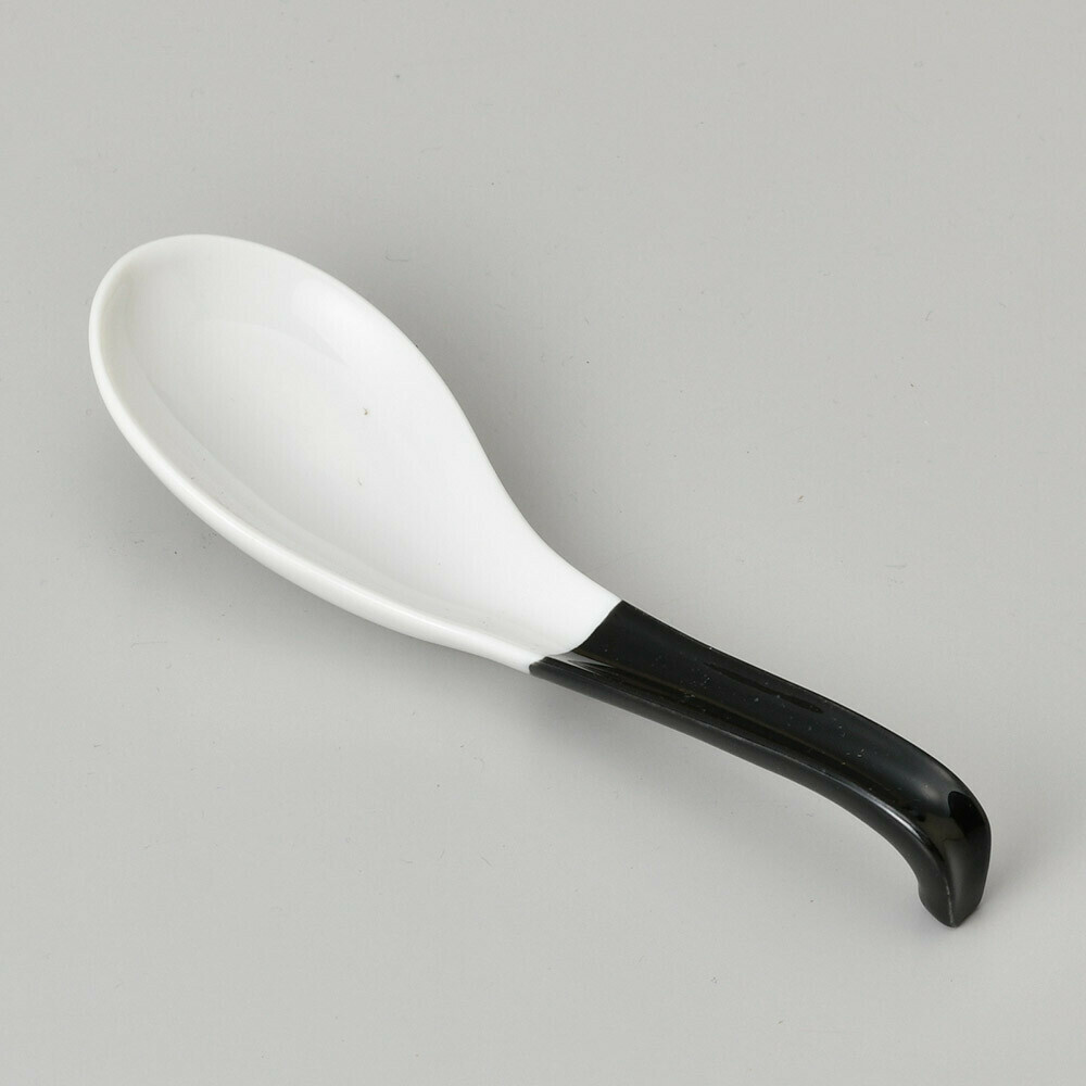 日本美濃燒拉麵羹(黑) (日本製)