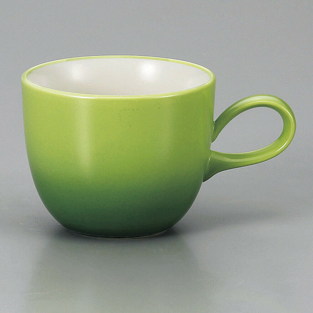 日本美濃燒COLORE瓦杯(綠) (日本製)