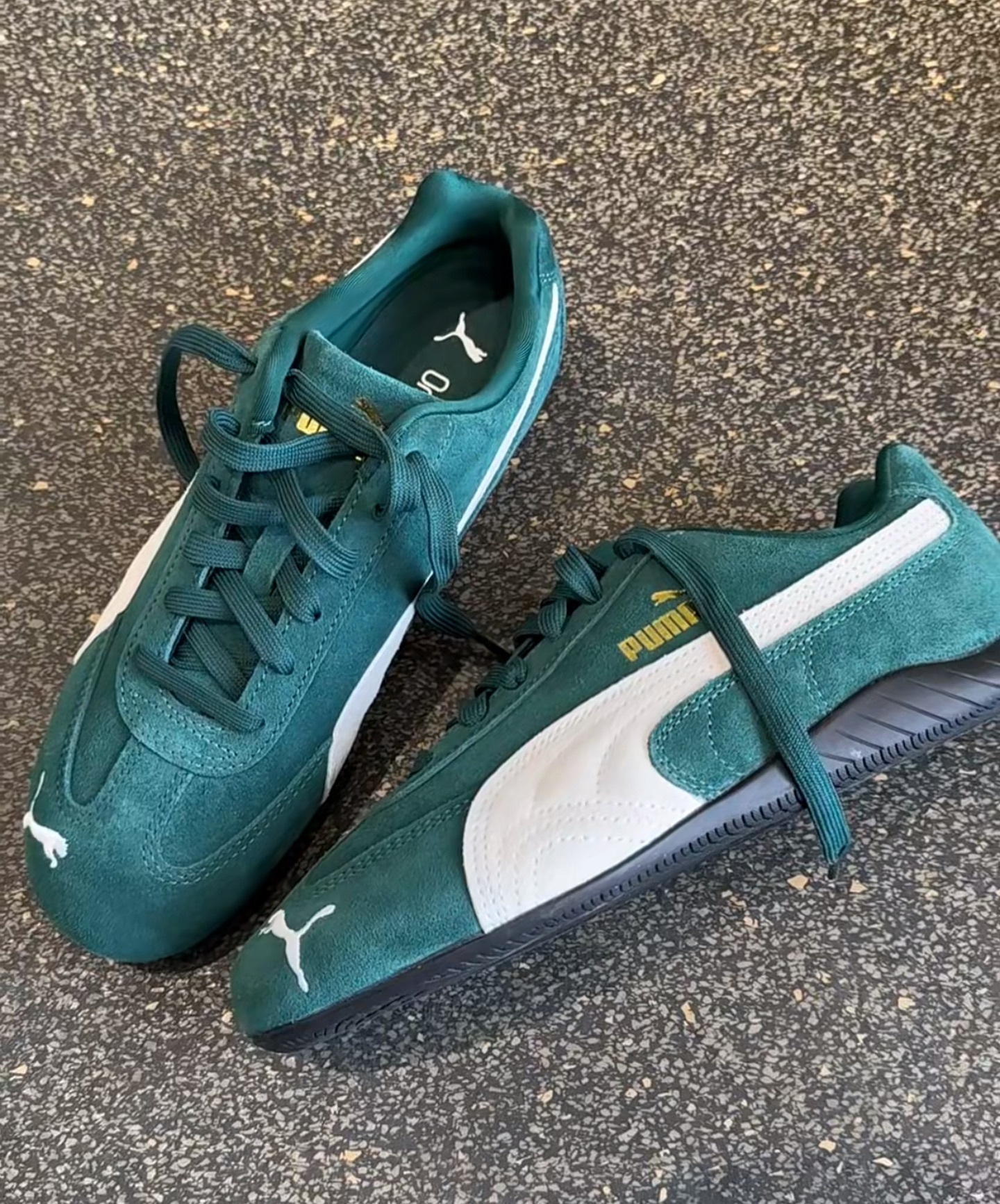 ☆PUMA☆ Speedcat OG Green White 39884612 398846-12 Puma Speedcat OG (Green / White) 398846-12 - Allike Store