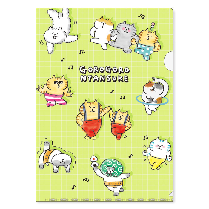 喵之助 A4 資料夾 L夾｜日本MIND WAVE