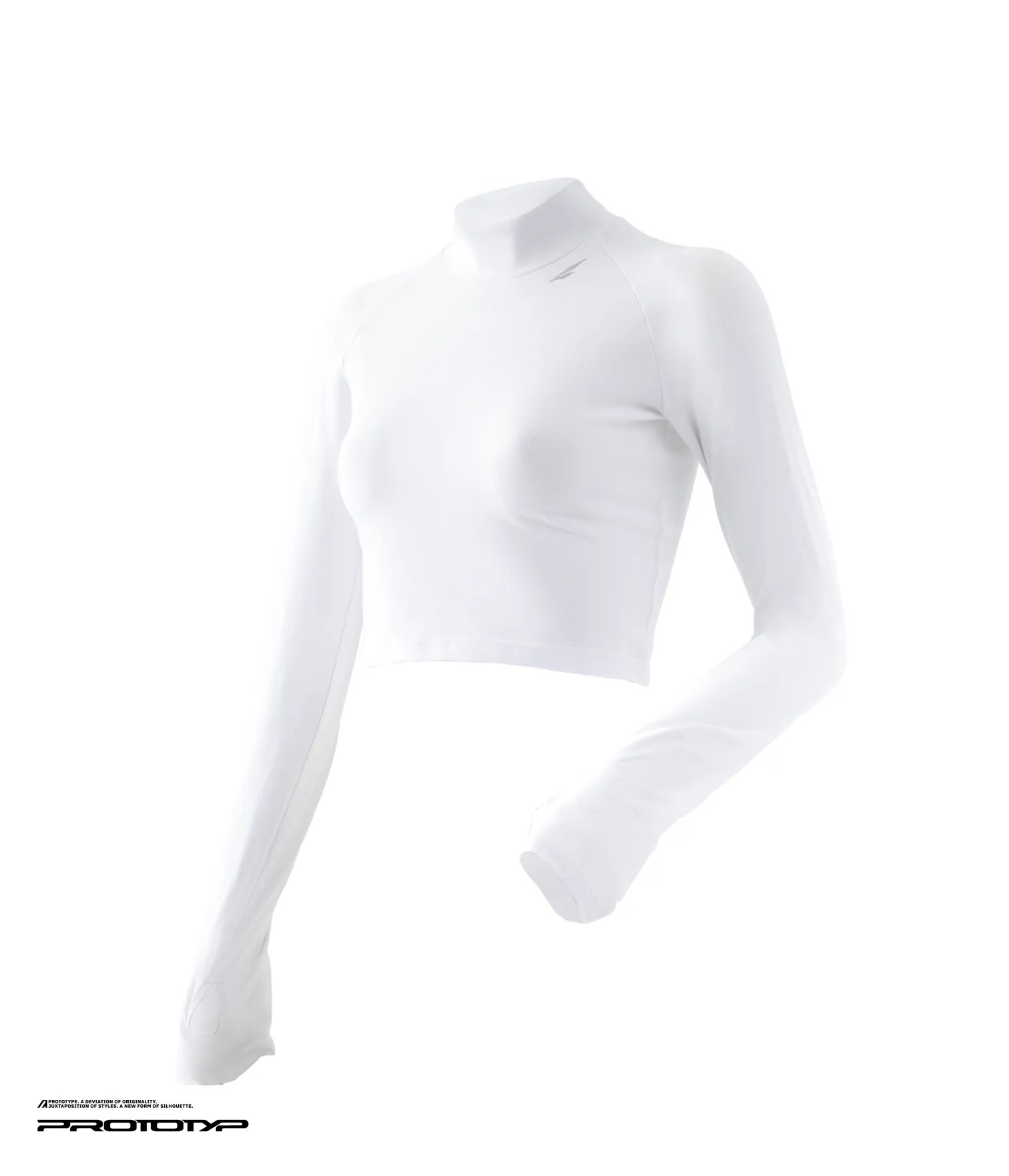 PROTOTYP / WMS LS Cropped White - AUG0813