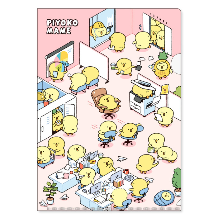 小豆雞 A4 資料夾 L夾｜日本MIND WAVE