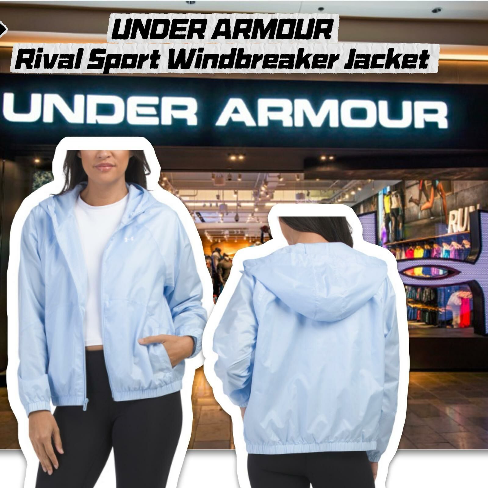 【預購】 UNDER ARMOUR Rival G011320 女裝拉鏈上衣