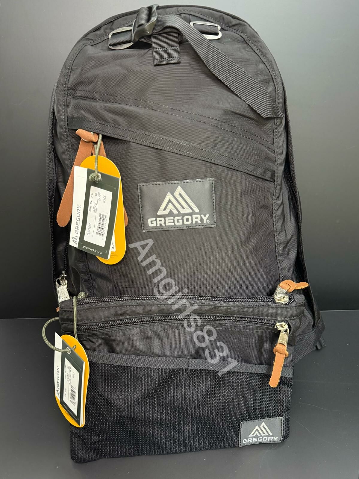 Gregory day pack black +  GREGORY SACOCHE M black