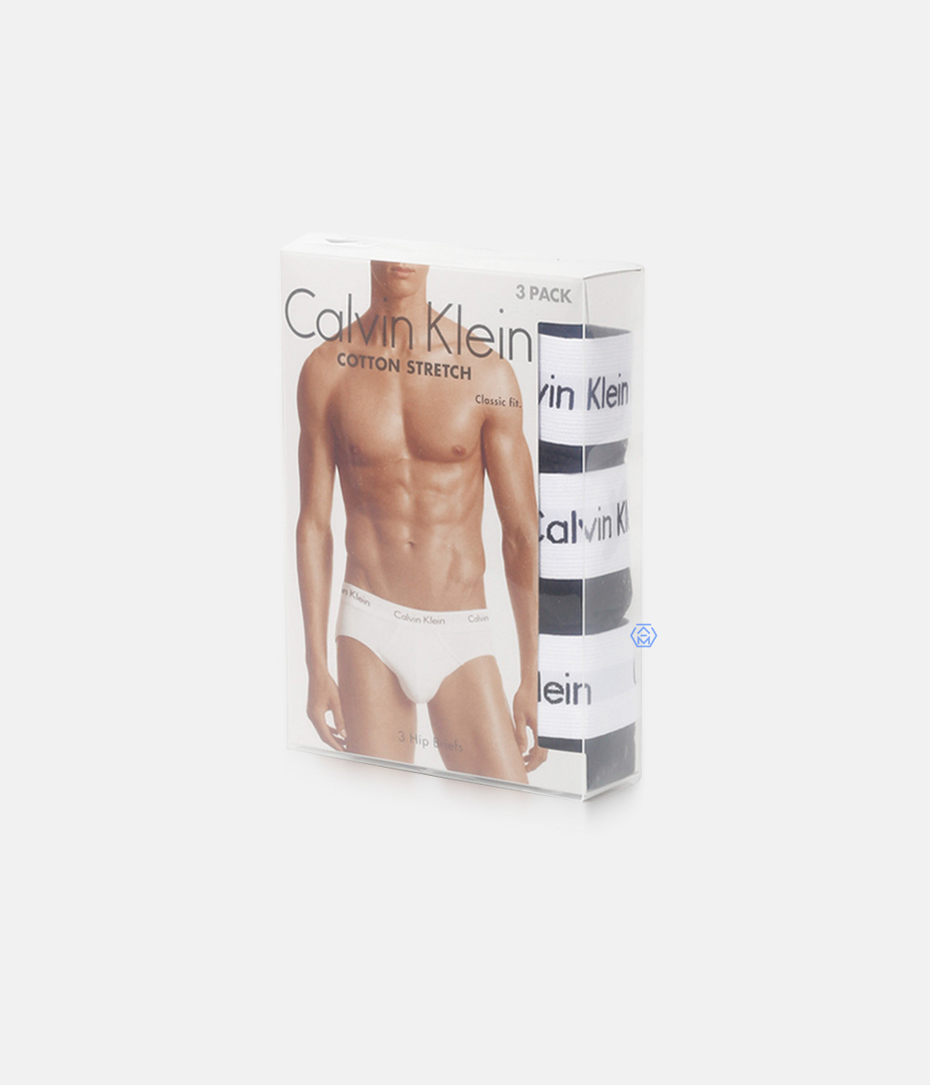 Calvin Klein Icon Cotton 男性三角褲 (NB4388/U2661) (三入組)