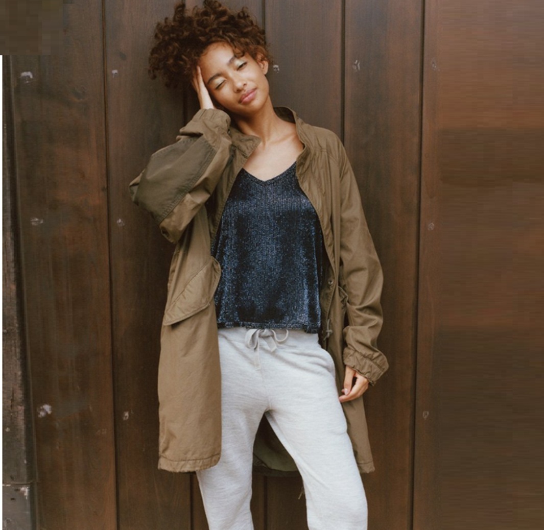 VSVIM WMV 2025 S/S SIX-FIVE FISHTAIL PARKA W (NATURAL DYE) W *女裝 - WOMEN OLIVE PRE ORDER ITEM (預訂中)