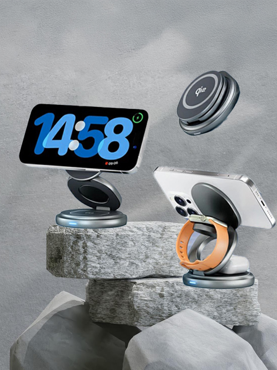 【Widelife】UKKO Qi2三折充電座