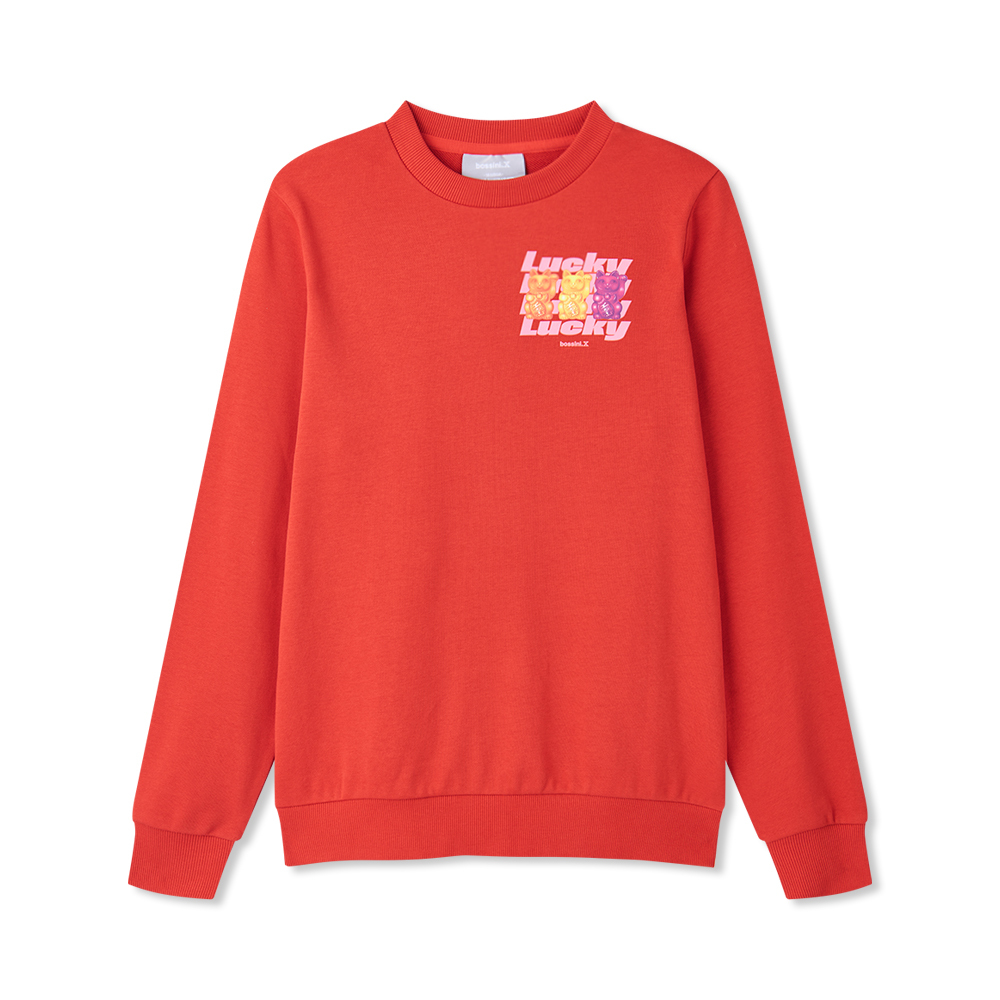 女裝長袖印花上衣