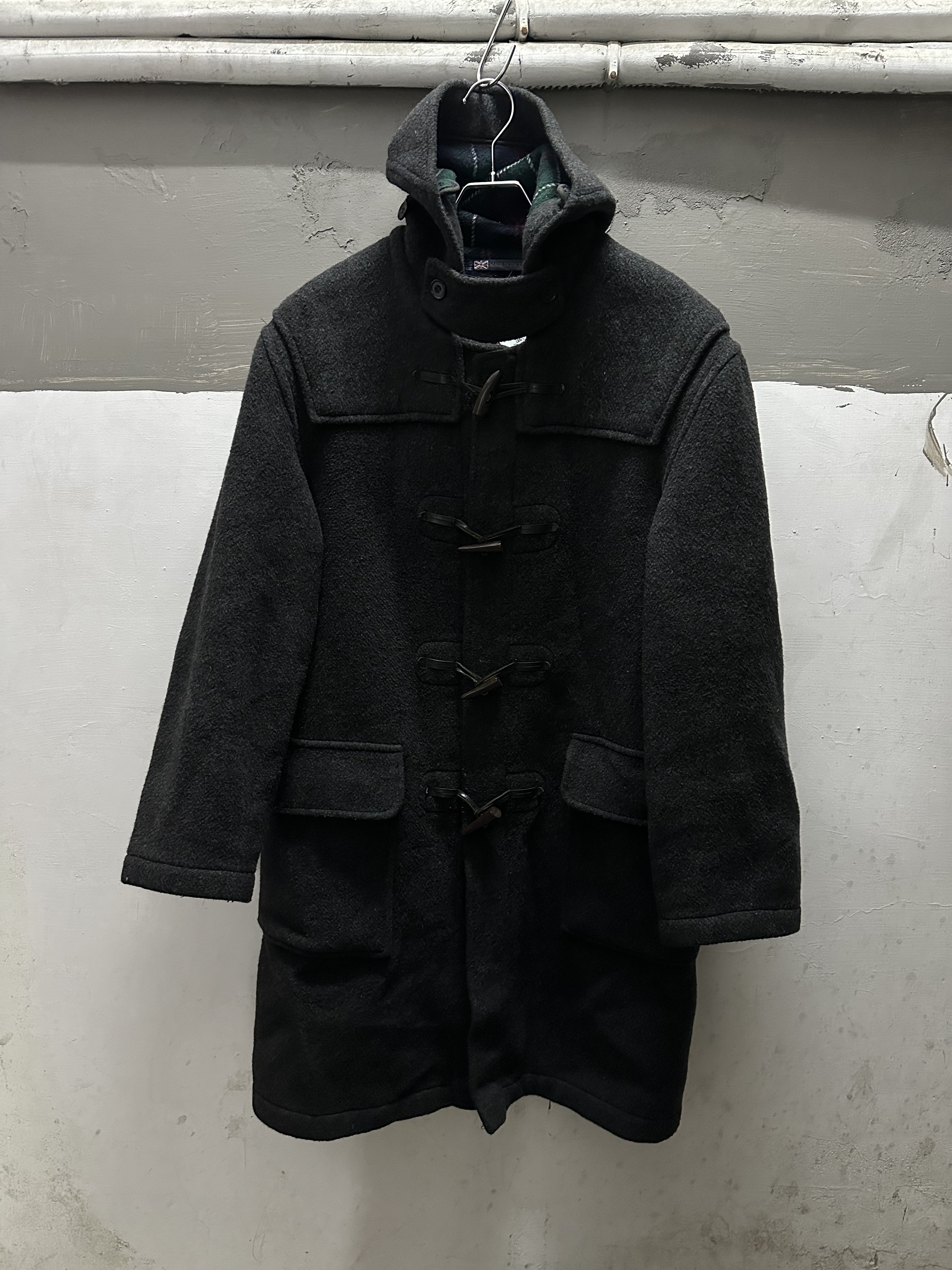 GROVERALL Wool Duffle Coat Made in England