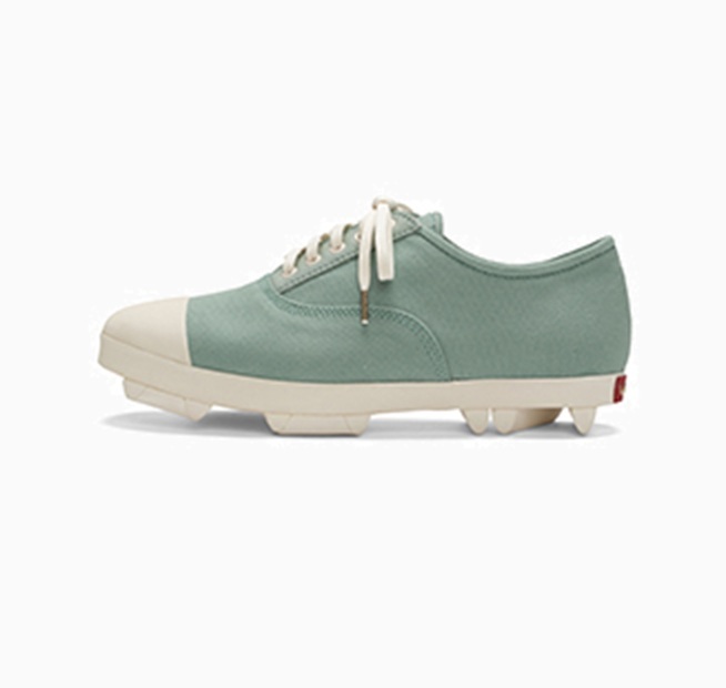 VSVIM WMV P.T.U. TRAINER CANVAS W *女裝 - WOMEN LT.GREEN PRE ORDER ITEM (預訂中)