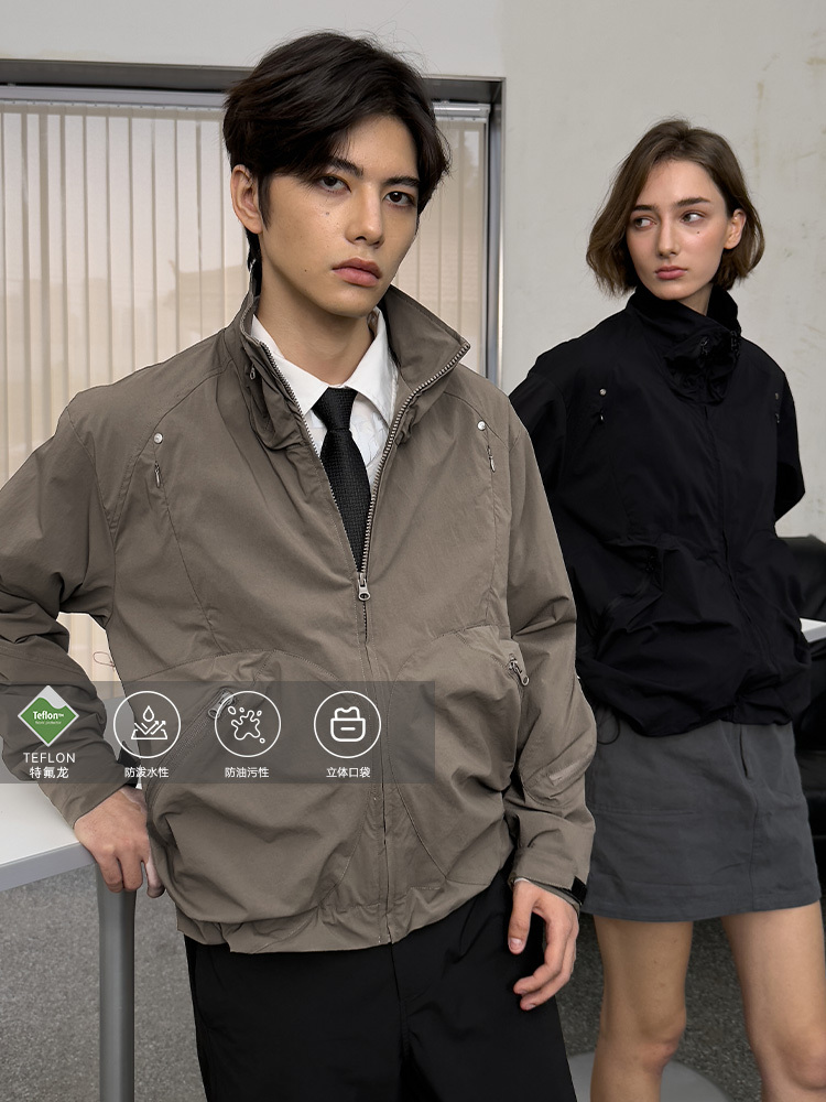 ENshadower隱蔽者 三防多口袋機能立領夾克
