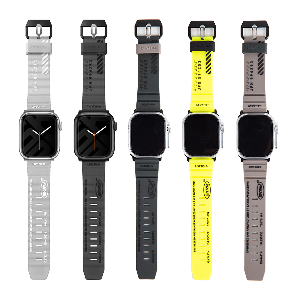 Skinarma Shokku 街頭款矽膠錶帶（for Apple Watch）