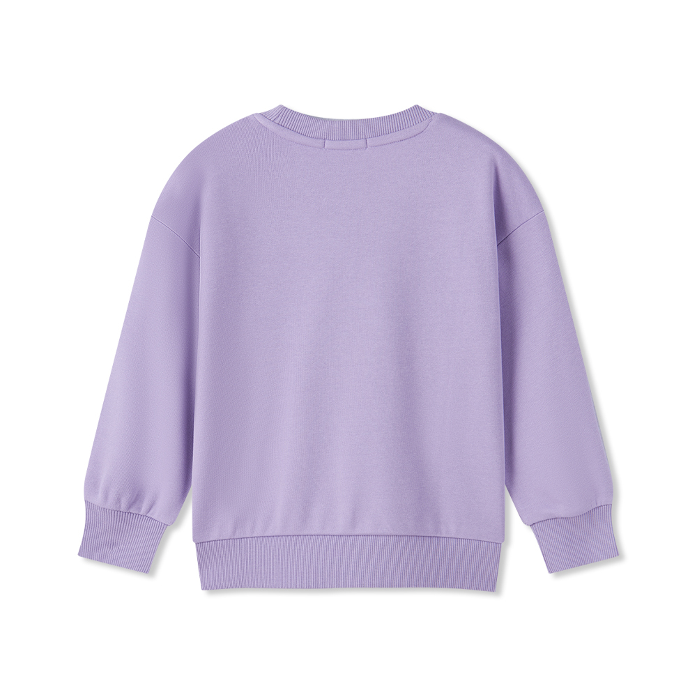 女童長袖印花上衣