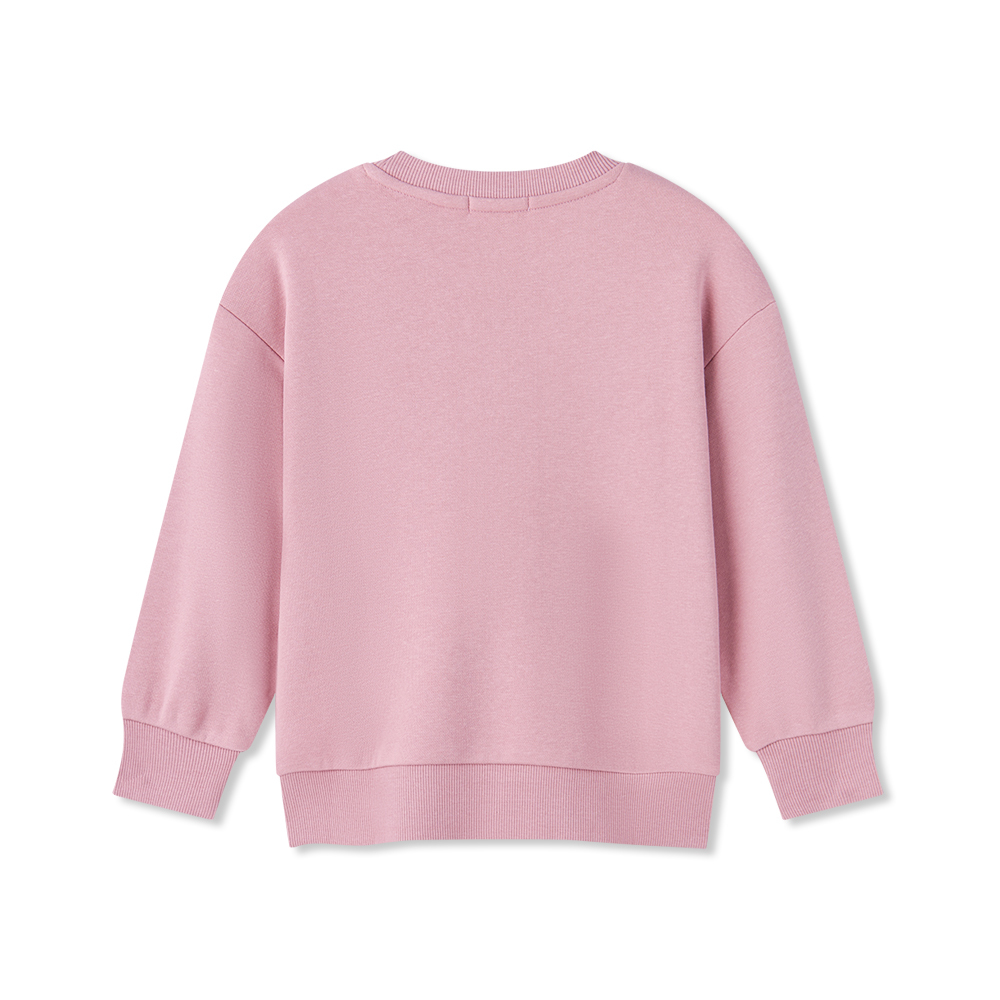 女童長袖印花上衣