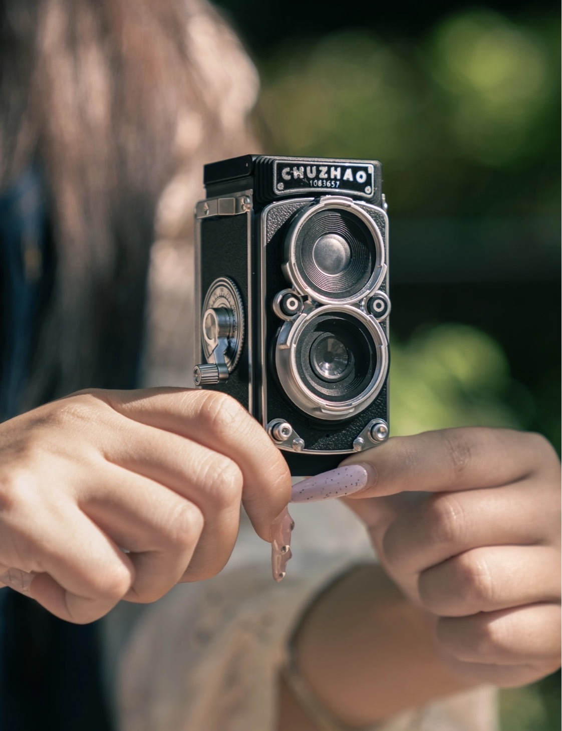 雙反造型復古小相機 CCD