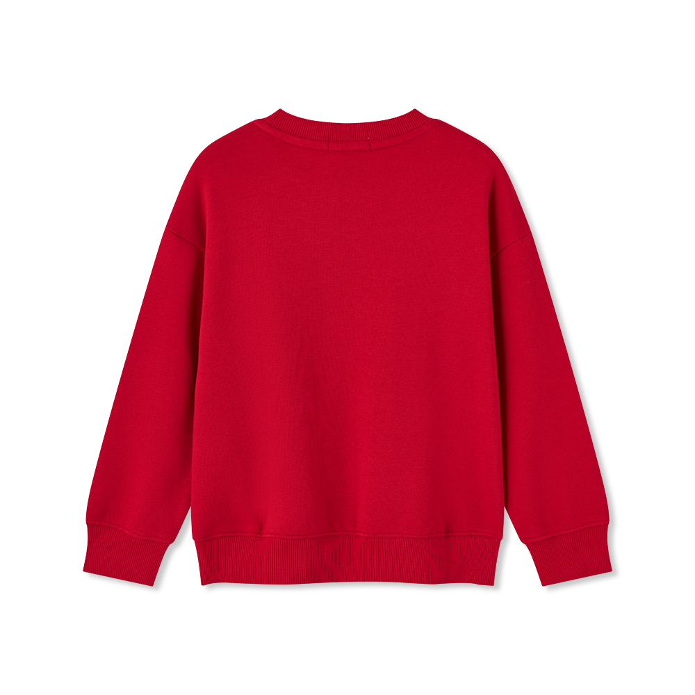 女童長袖印花上衣