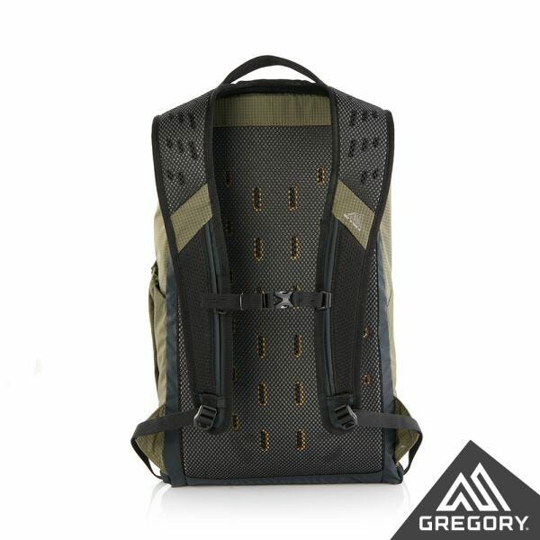 【Gregory】20L AREN AL 輕量後背包 卡其綠、聚焦黑/ GG146724
