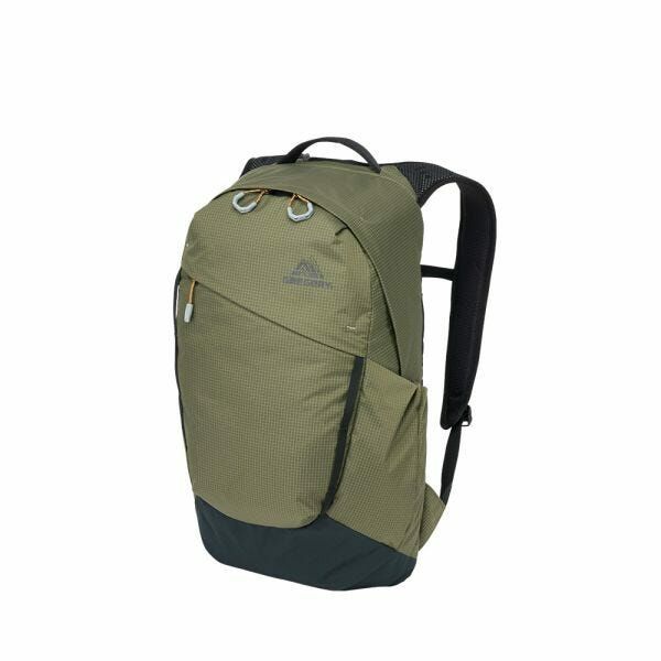 【Gregory】20L AREN AL 輕量後背包 卡其綠、聚焦黑/ GG146724