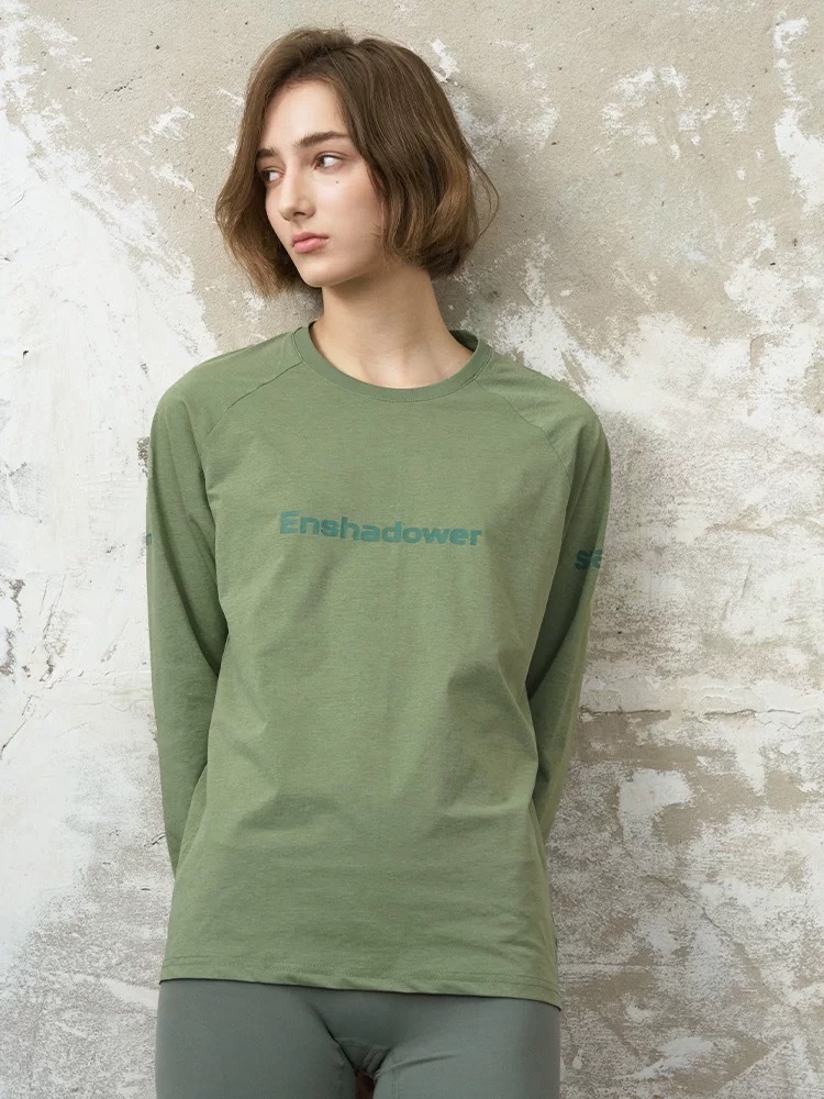 ENshadower隱蔽者簡約運動吸濕速乾長袖