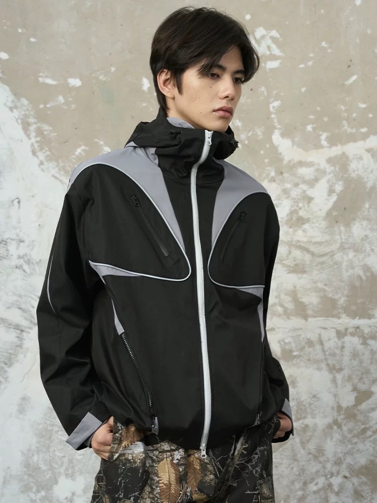 ENshadower隱蔽者 機能異形結構短寬三防衝鋒夾克