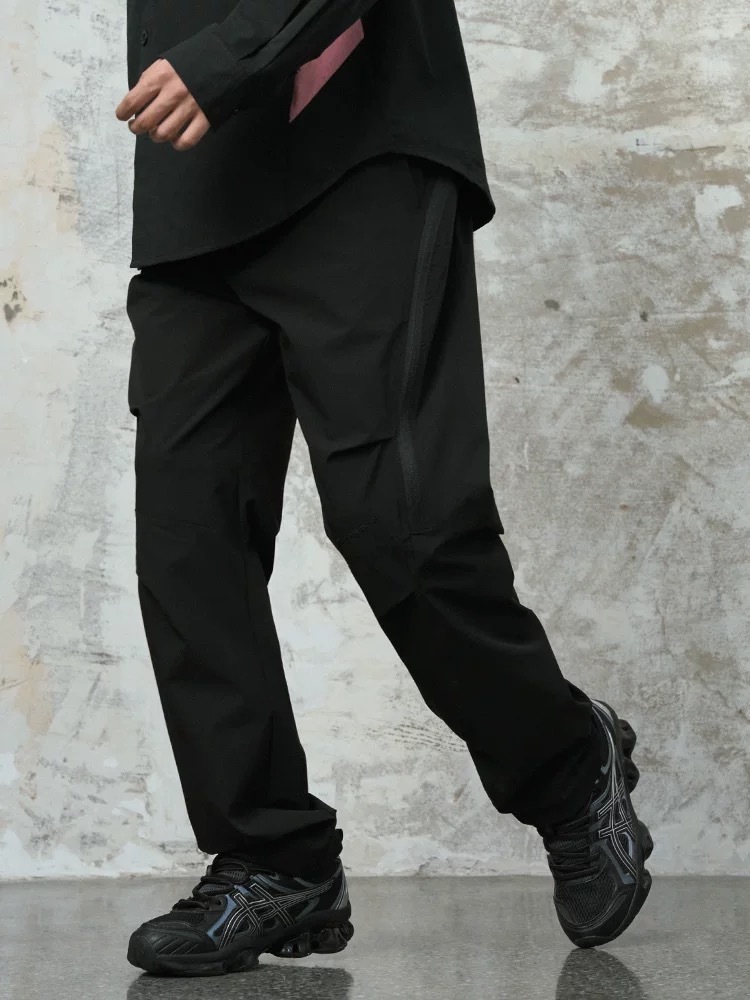 ENshadower隱蔽者 反向結構機能修身拉鍊褲