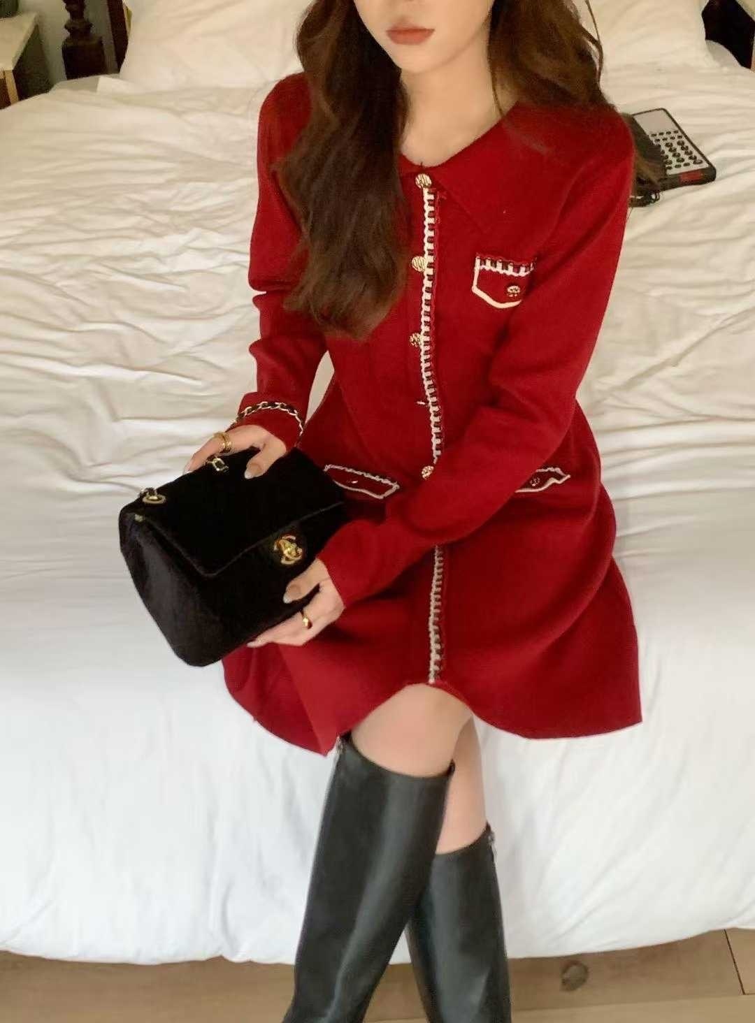 新年優惠 小香風連身裙