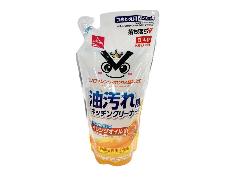 Ochiv廚房去油污清潔噴霧補充包/450ml