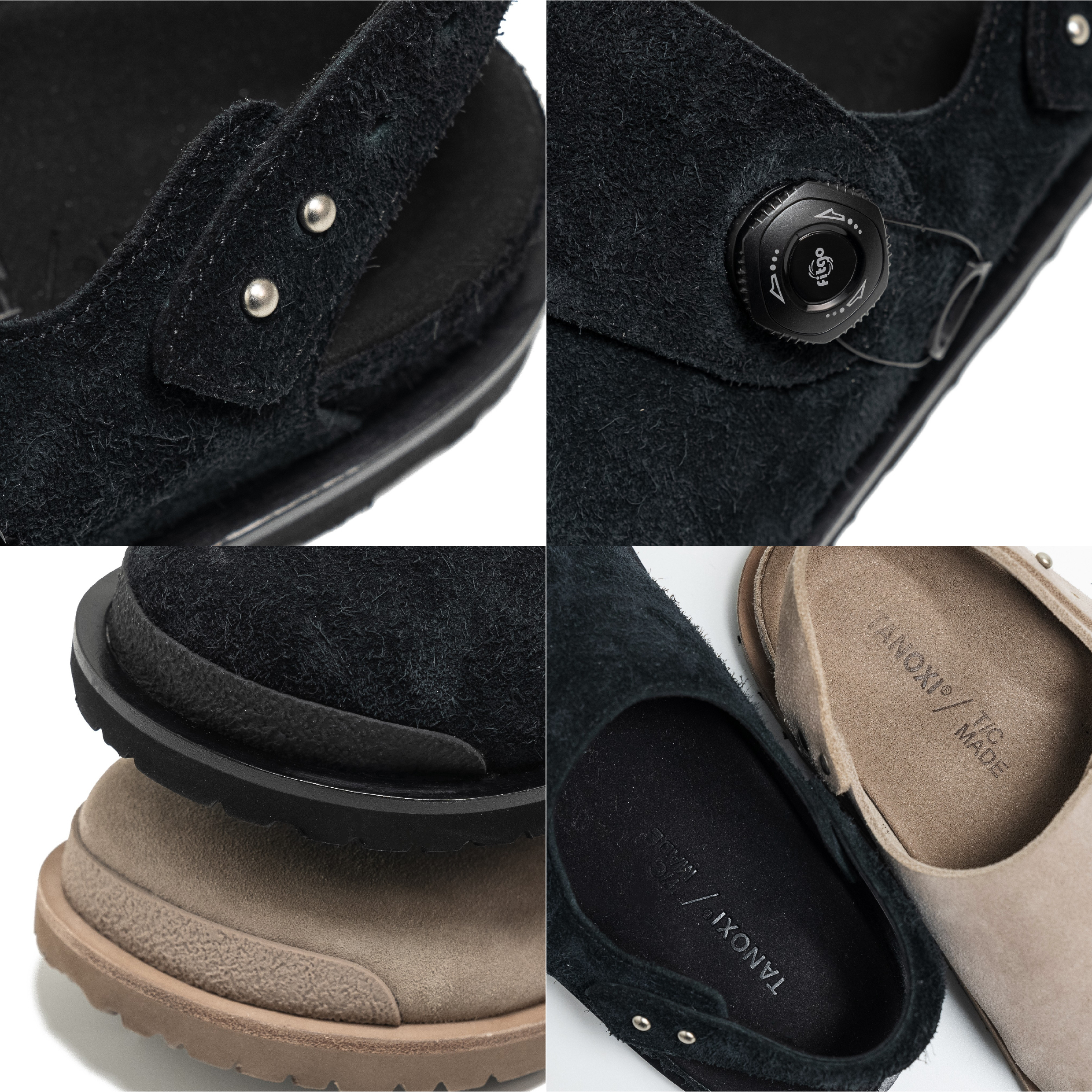 TANOXI x TCMADE Fitgo Slippers 長絨牛皮機能穆勒鞋2.0 [TC-002]