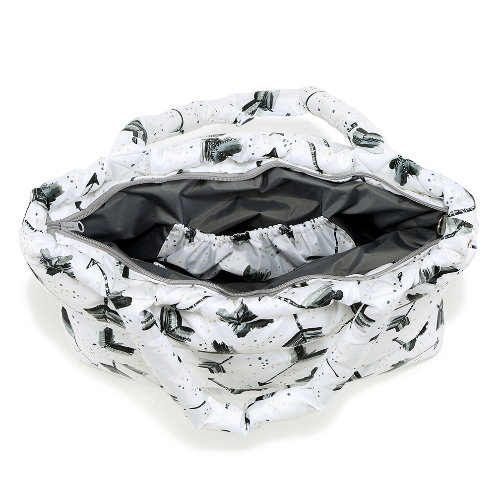 La Millou波蘭 Aspen防水空氣時尚媽媽購物包｜丘比特之箭(皇家)-outlet專屬