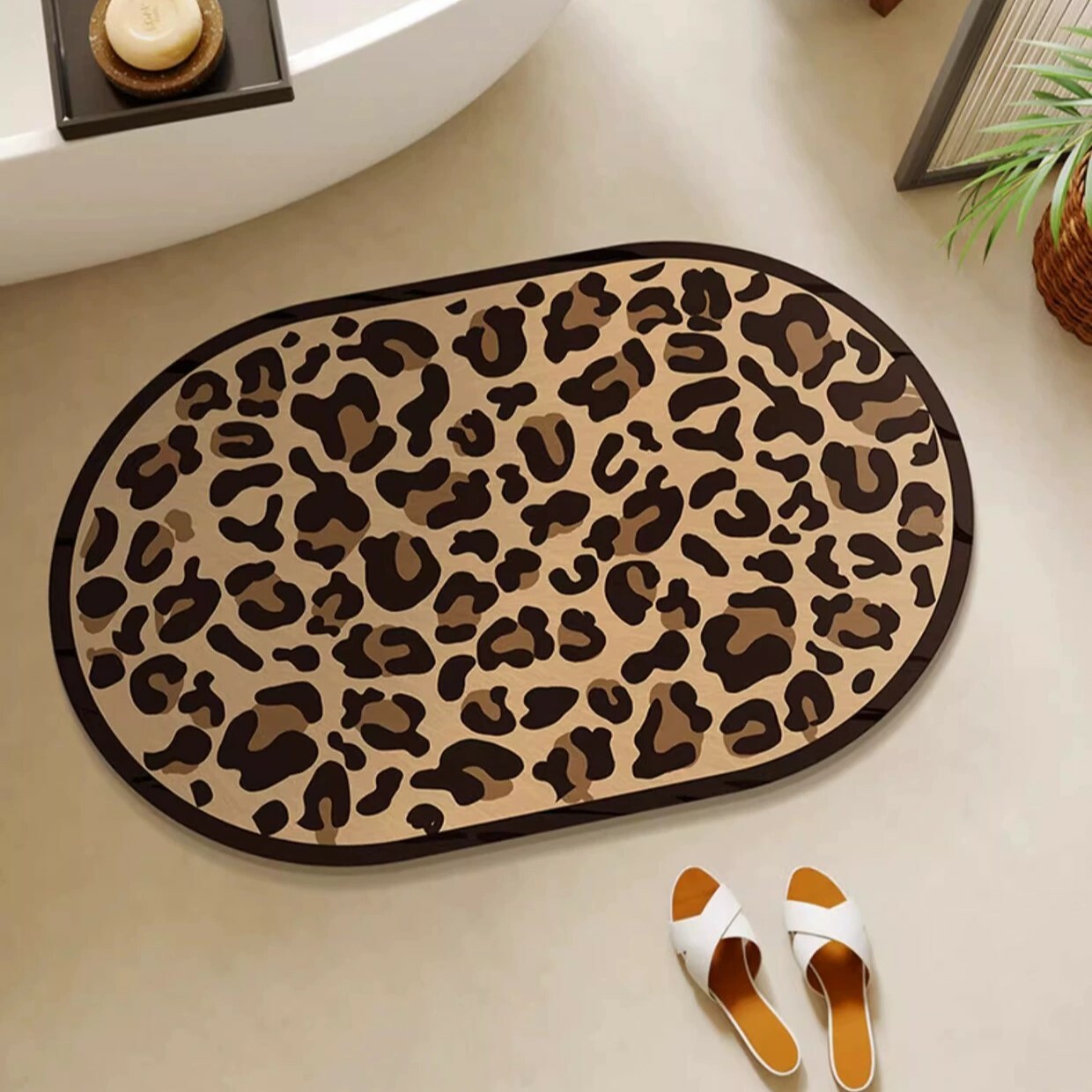 《5559》豹紋系列吸水地墊(硅藻土)