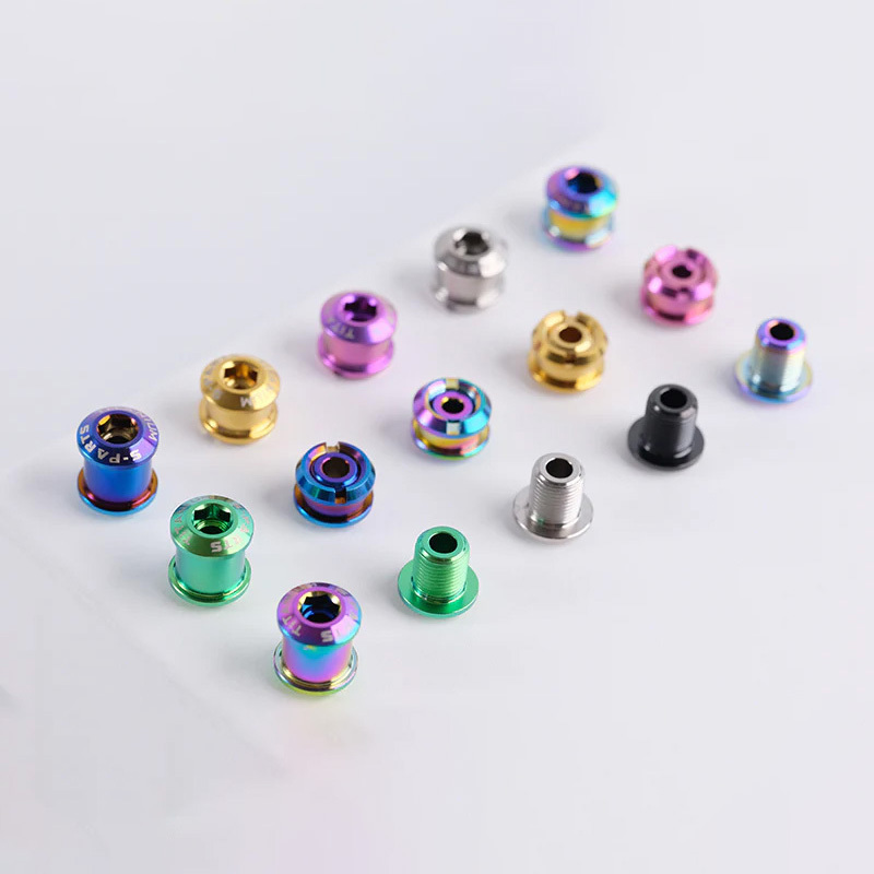 S-Parts S-Grade TC4 Titanium Chainring Screws (for SRAM AXS Road Bikes)