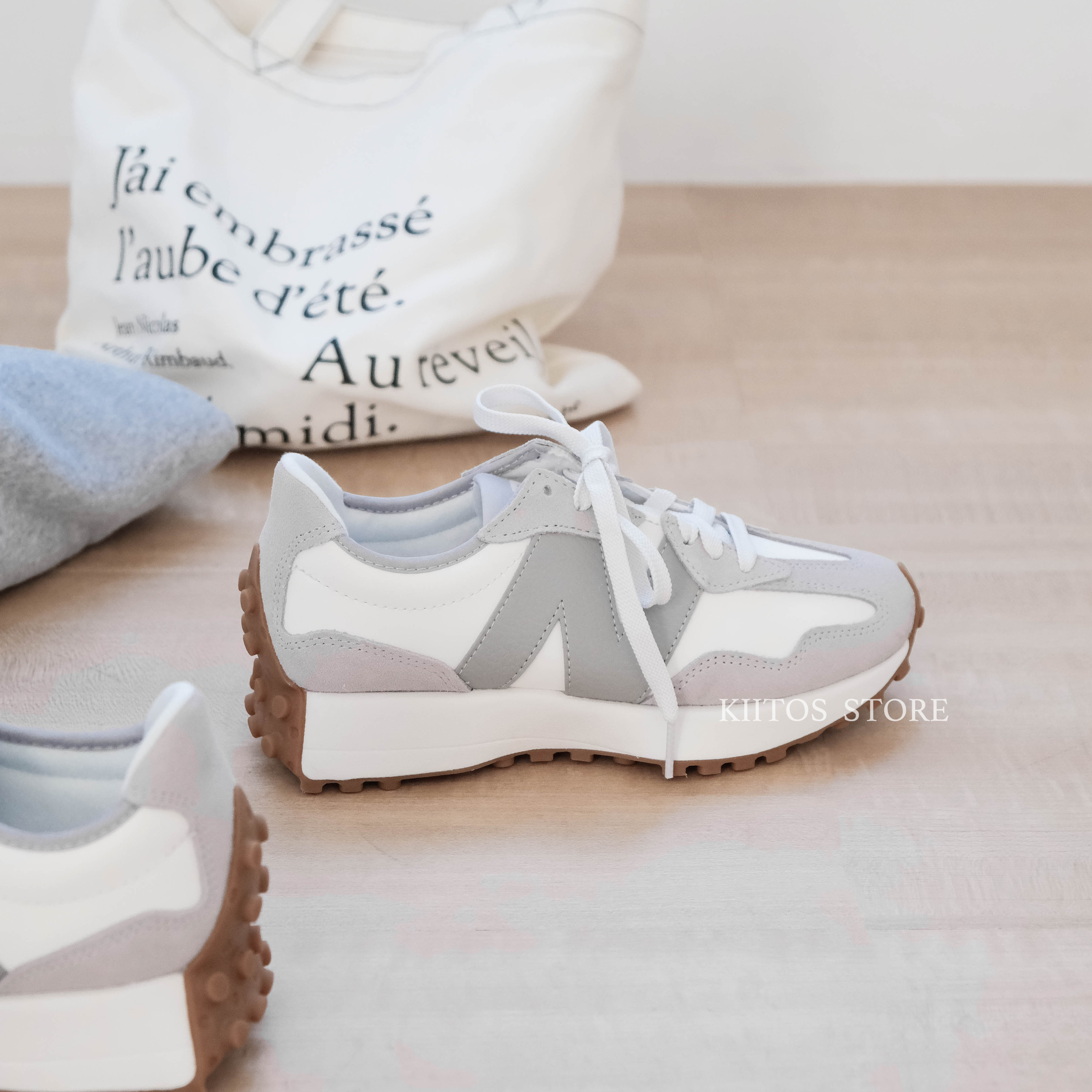 NEW BALANCE NB 327 雨雲灰 女鞋 WS327NKC