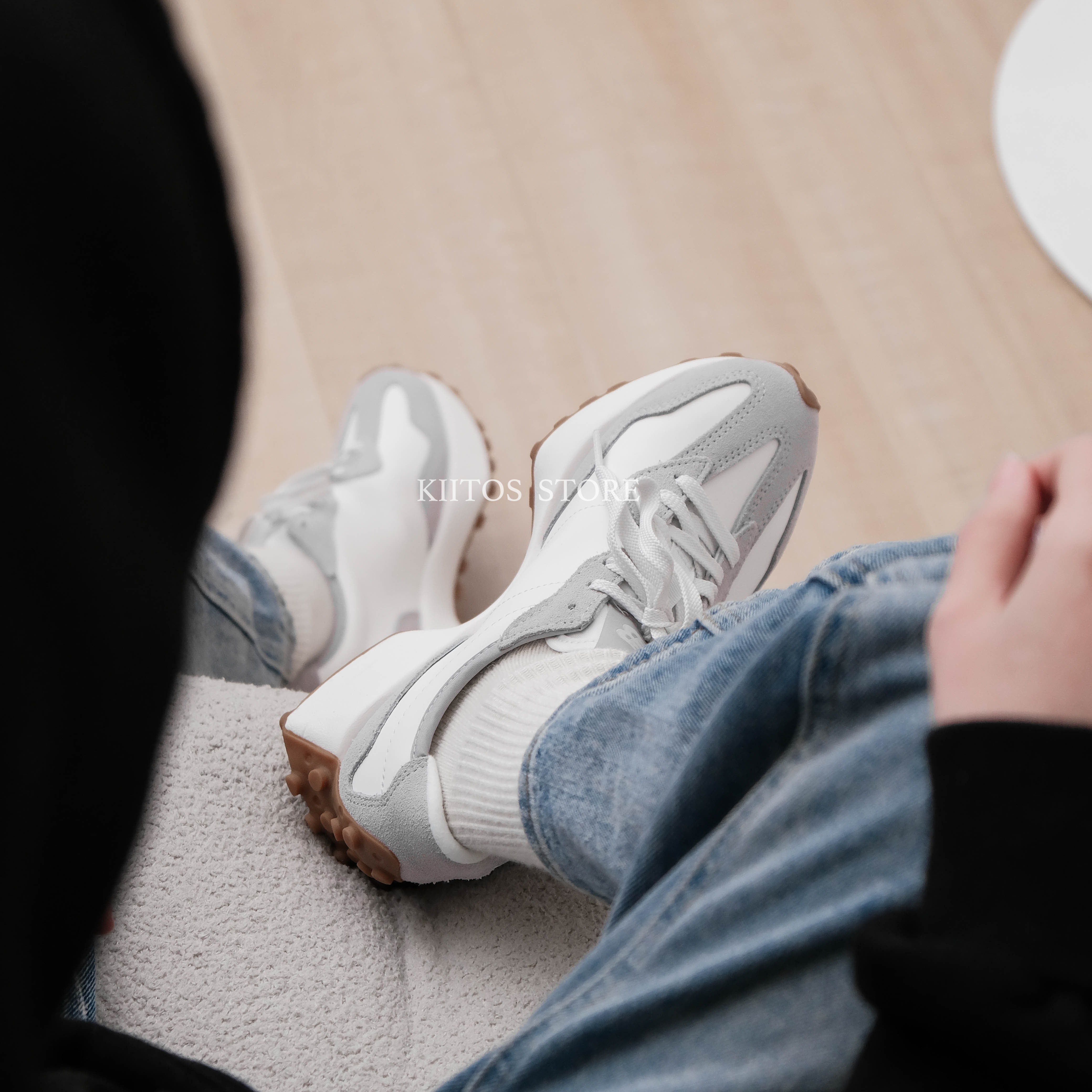 NEW BALANCE NB 327 雨雲灰 女鞋 WS327NKC