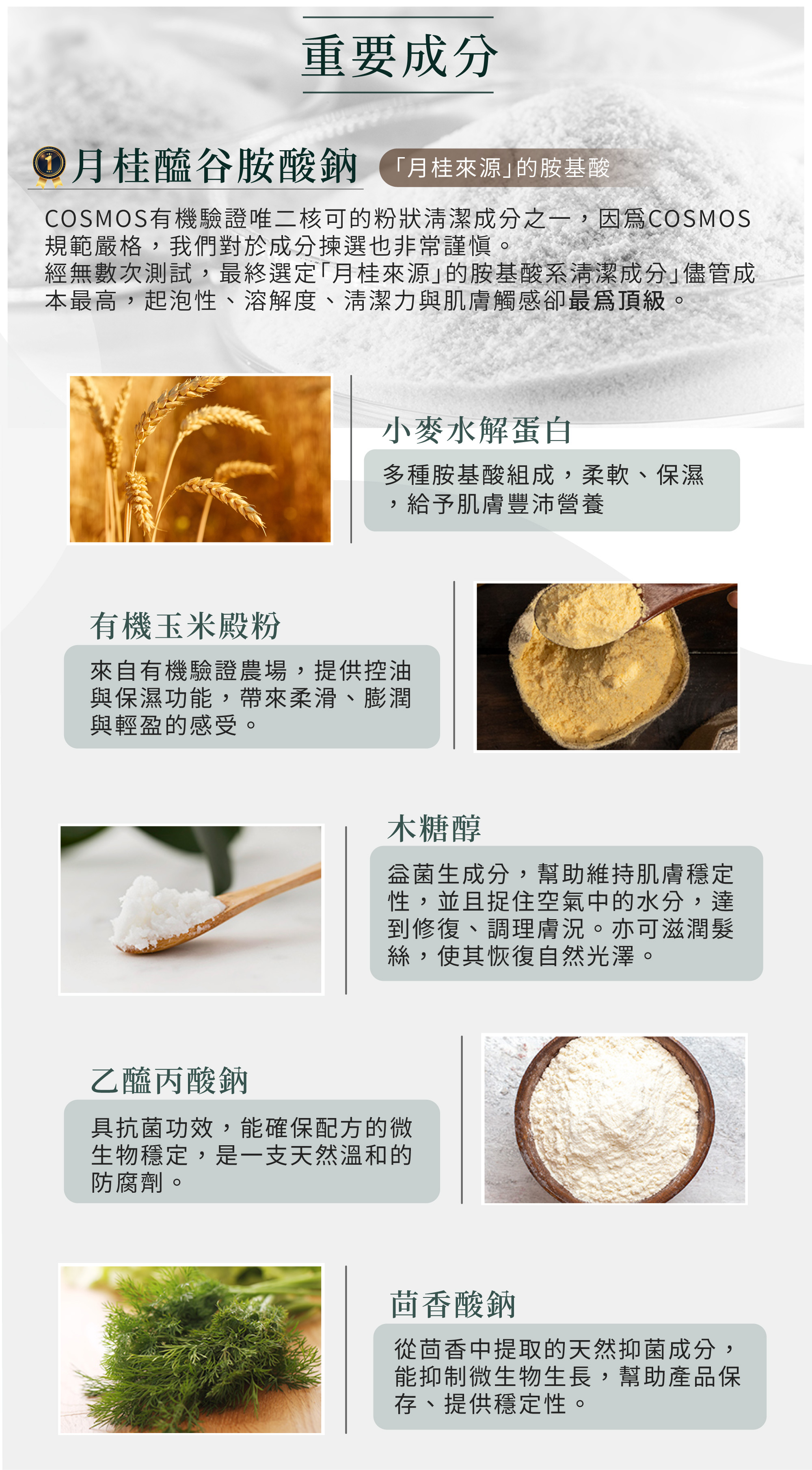 胺基酸洗沐潔顏粉