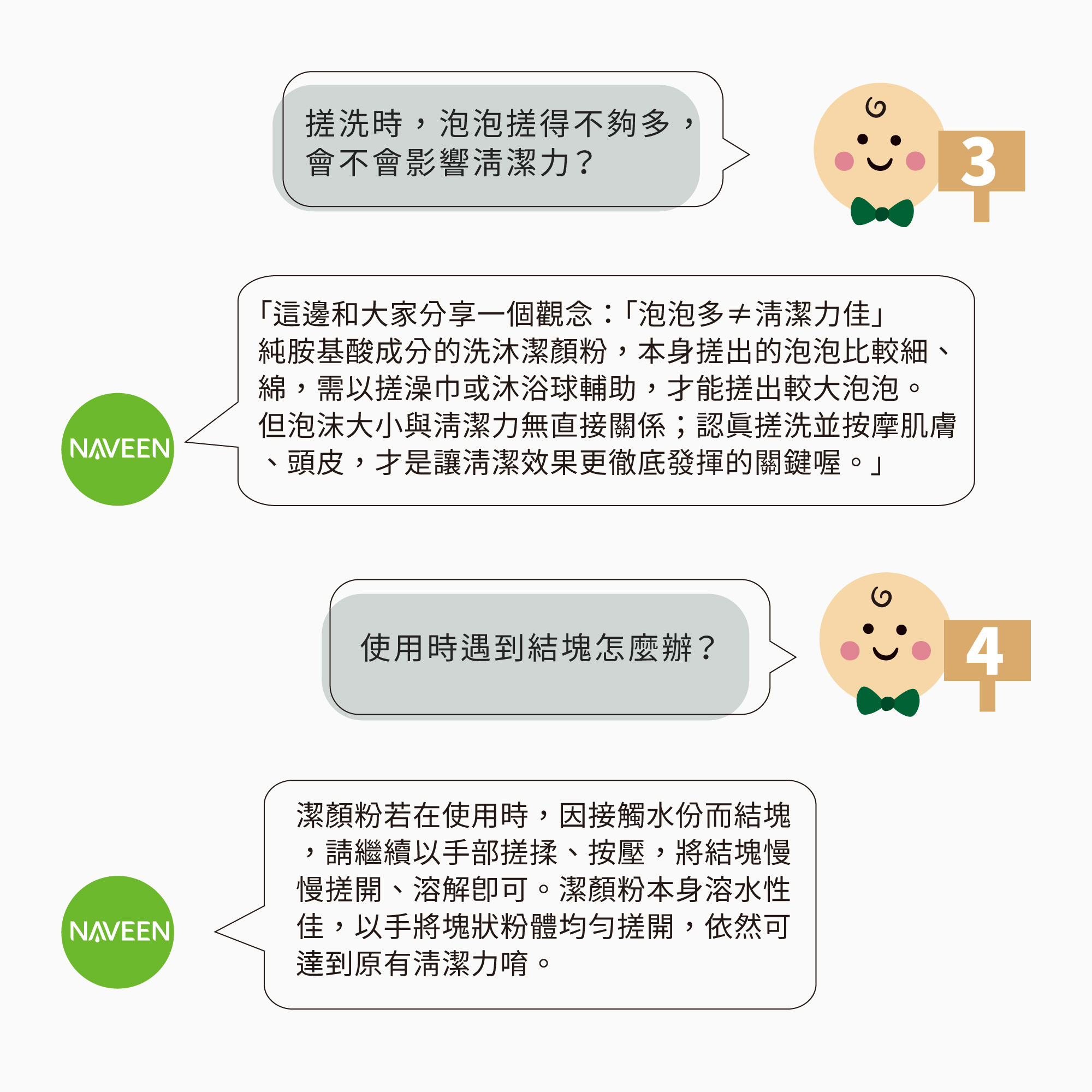 胺基酸洗沐潔顏粉