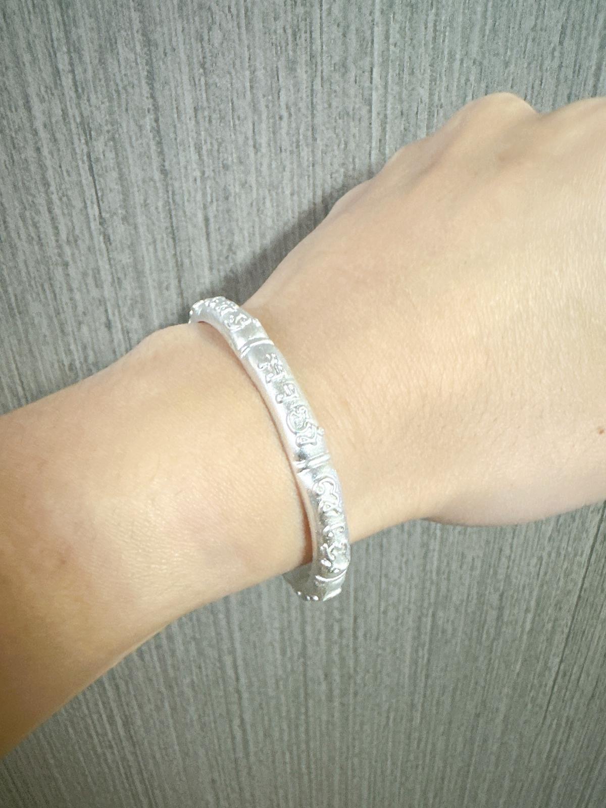 泰國供請 竹節富貴六合手鐲