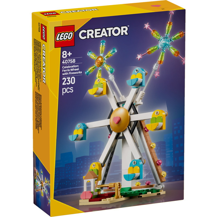LEGO 40758 Ferris Wheel with Fireworks