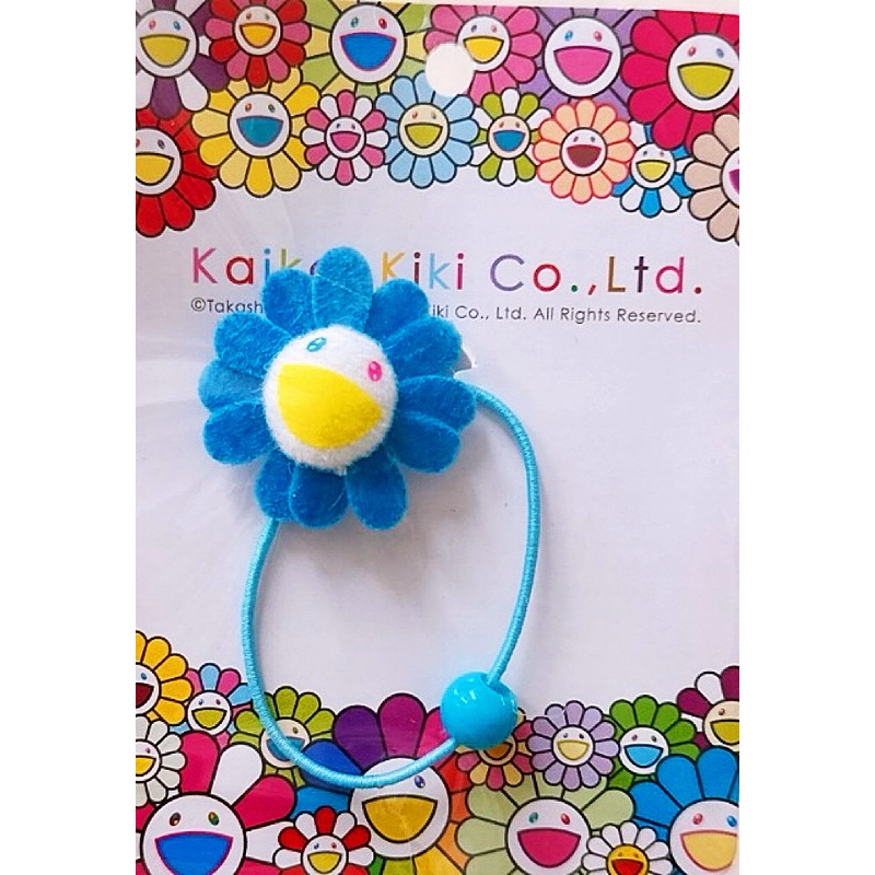 村上隆 Takashi Murakami - Flower Hair Elastic (Blue X White) 髮圈