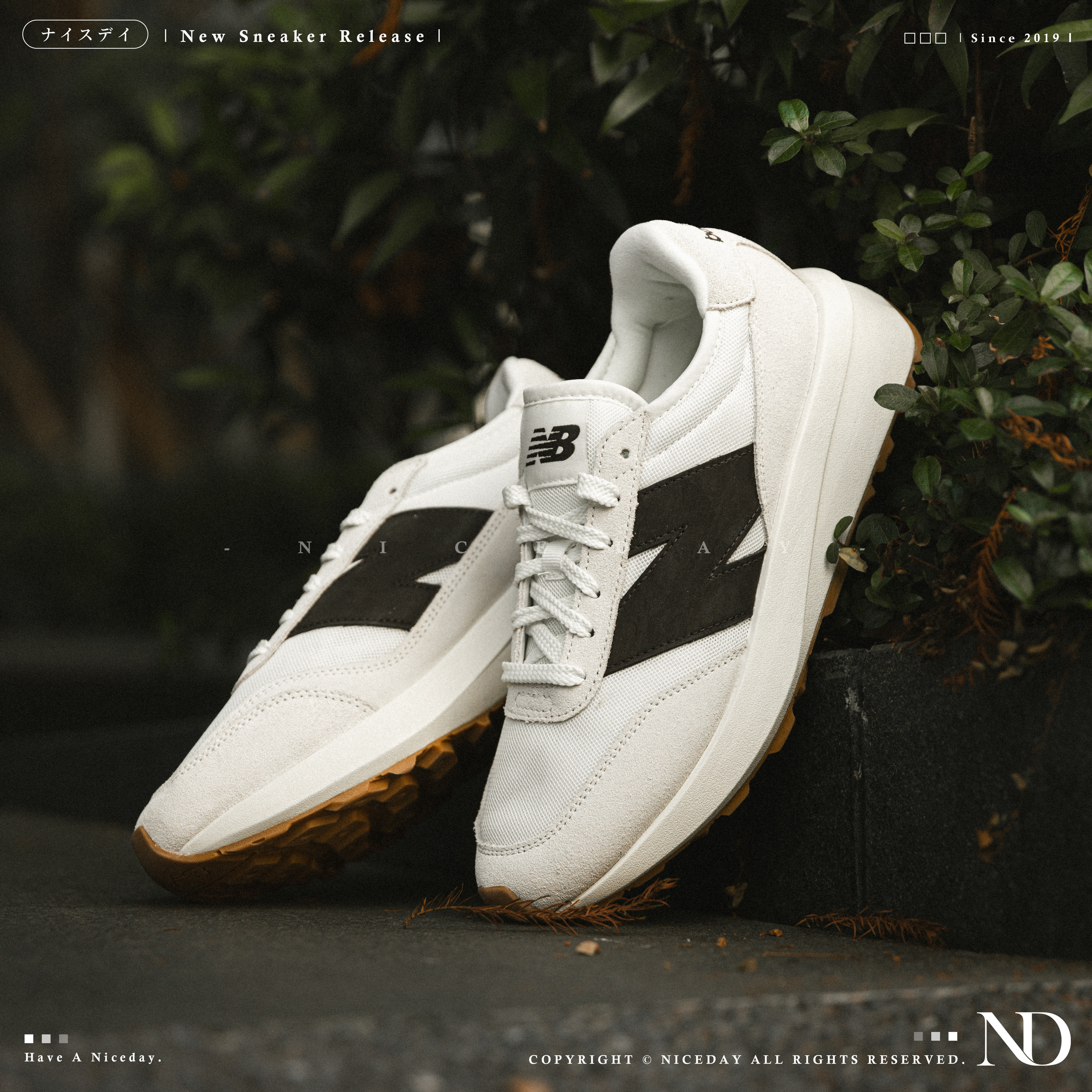 NICEDAY 現貨 New Balance 370 奶油白 麂皮 男女尺寸 U370CA