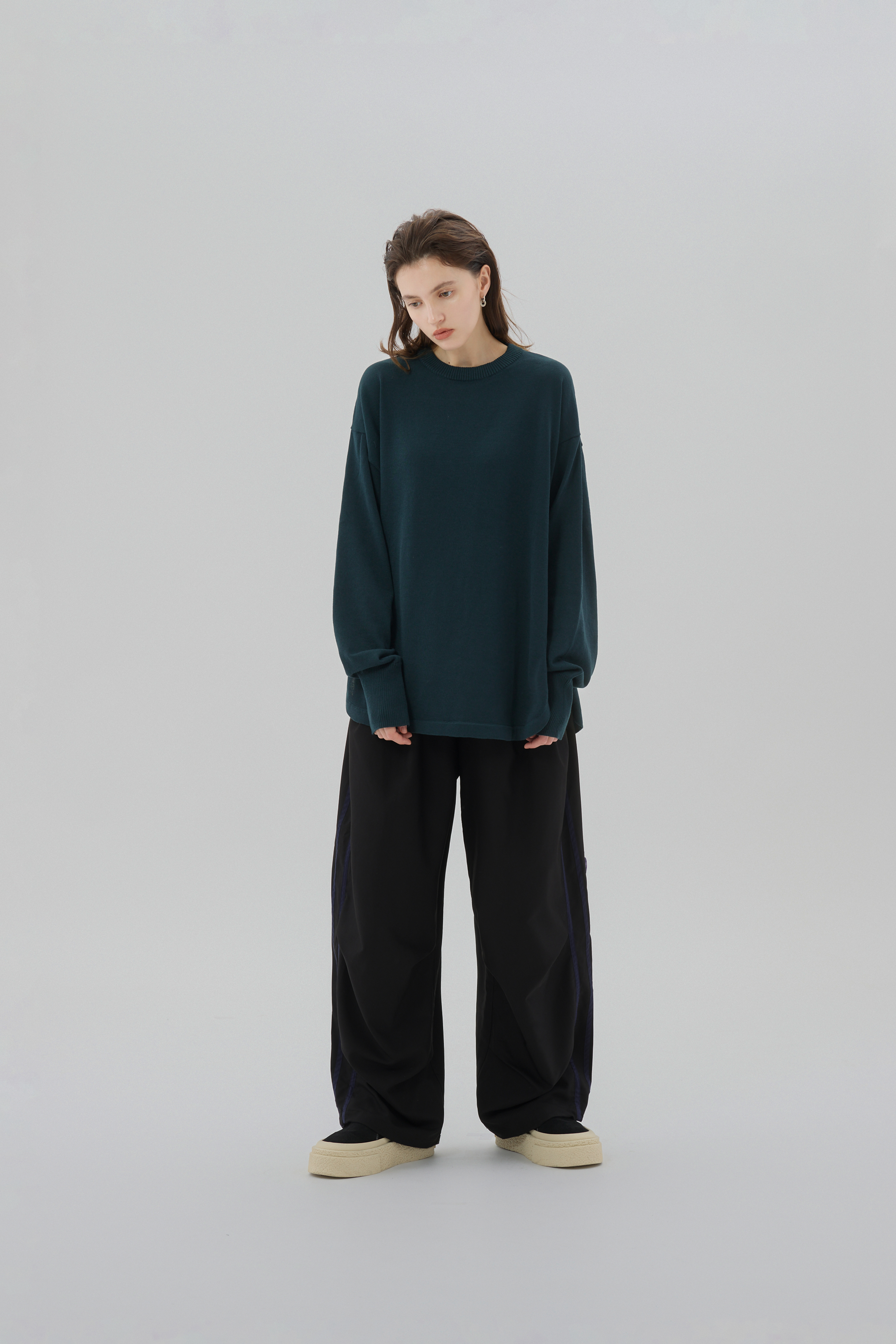 Comfort Drawstring Trousers｜Black