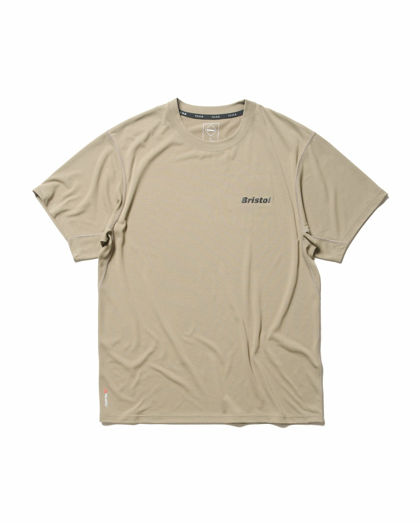2023SS F.C.Real Bristol FCRB POLARTEC POWER DRY LOGO TEE 機能 排汗 左胸字體 短T 短袖 現貨 FCRB-230052